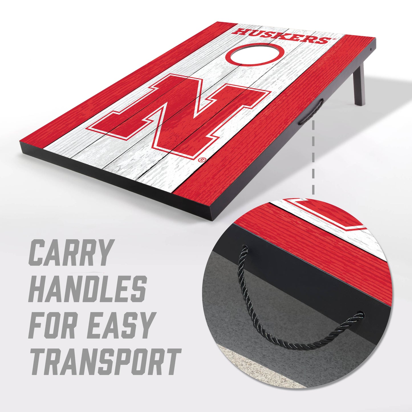 NCAA Nebraska Cornhuskers 2' x 3' MDF Cornhole Set