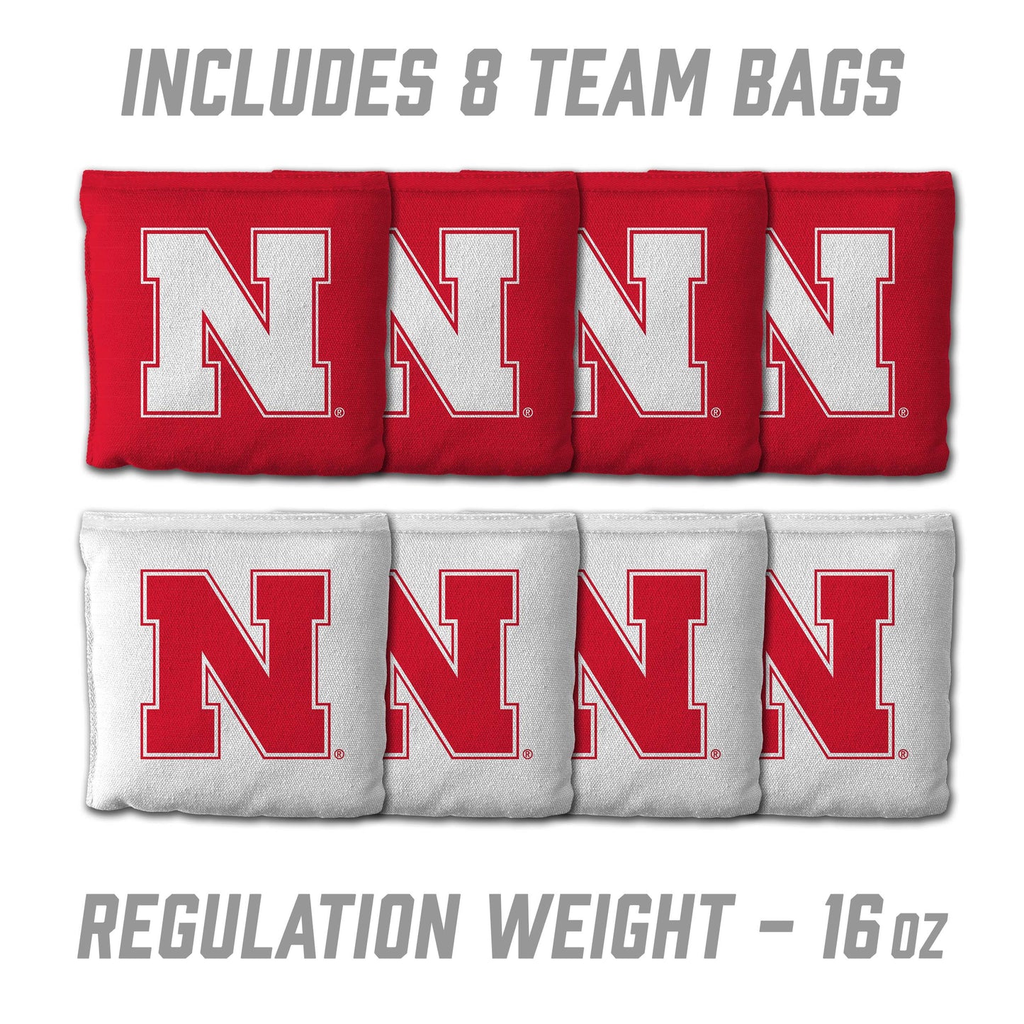 NCAA Nebraska Cornhuskers 2' x 3' MDF Cornhole Set