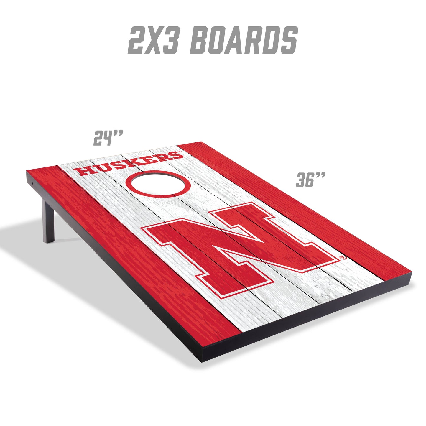 NCAA Nebraska Cornhuskers 2' x 3' MDF Cornhole Set
