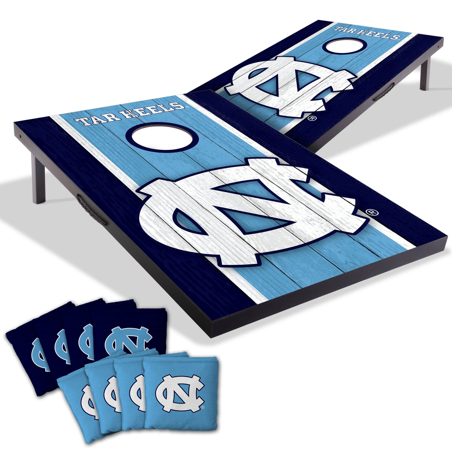 NCAA North Carolina Tar Heels 2' x 3'MD 2' x 3' MDF Cornhole Set