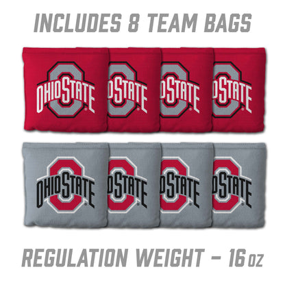 NCAA Ohio St Buckeyes 2' x 3' MDF Cornhole Set