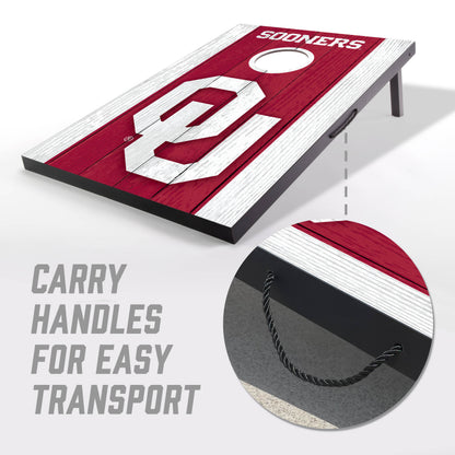 NCAA Oklahoma Sooners 2' x 3' MDF Cornhole Set