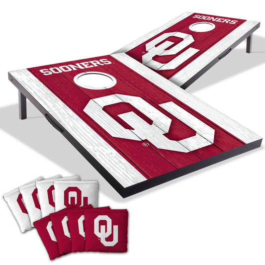 NCAA Oklahoma Sooners 2' x 3' MDF Cornhole Set