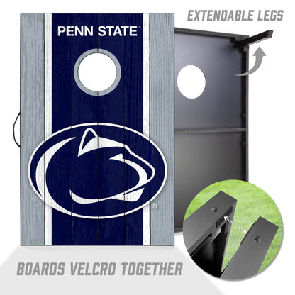 NCAA Penn St Nittany Lions 2' x 3' MDF Cornhole Set