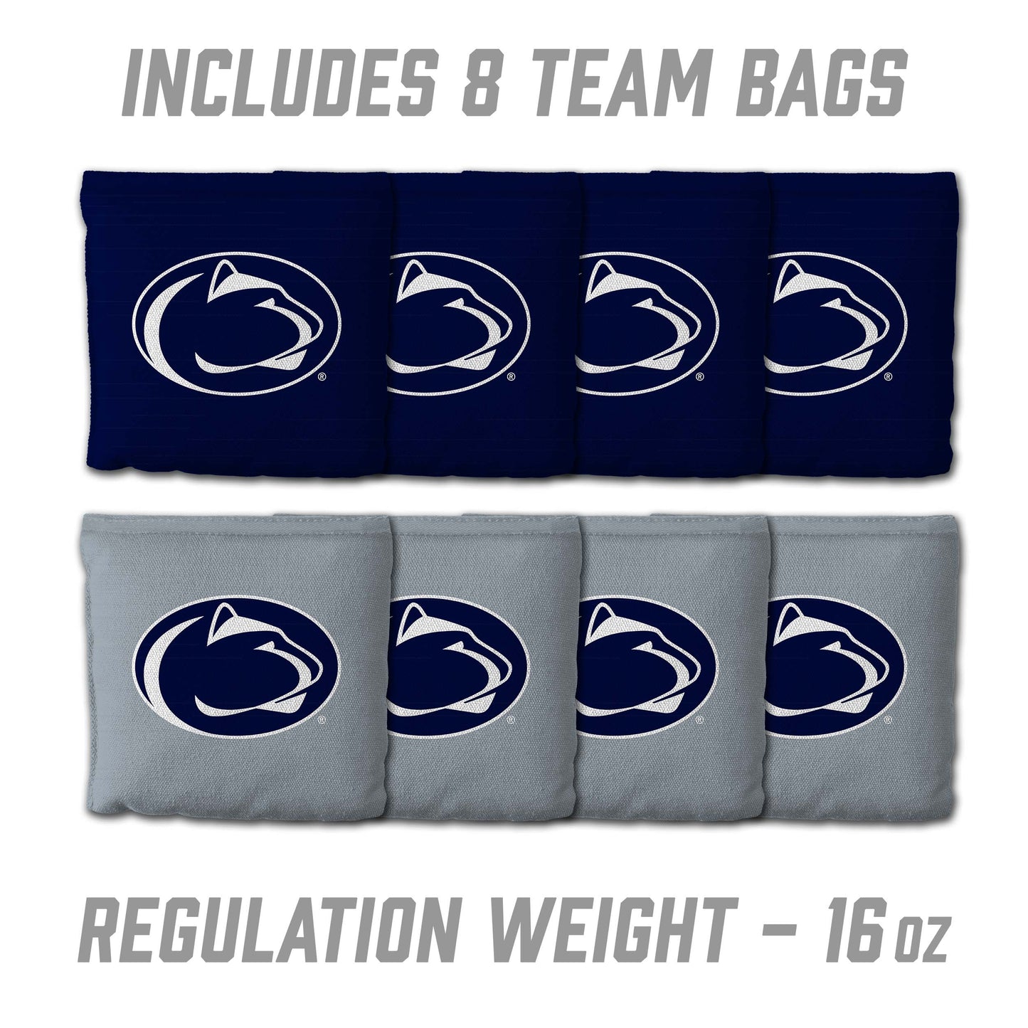 NCAA Penn St Nittany Lions 2' x 3' MDF Cornhole Set