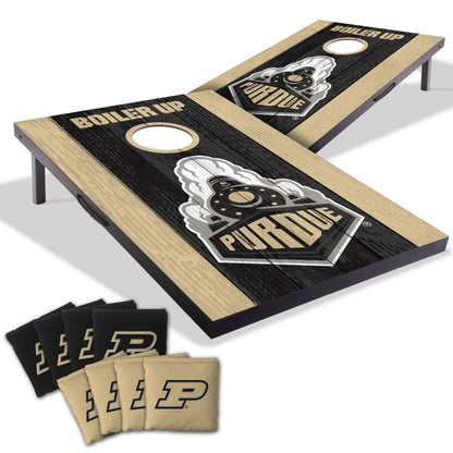 NCAA Purdue Boilermakers 2' x 3' MDF Cornhole Set