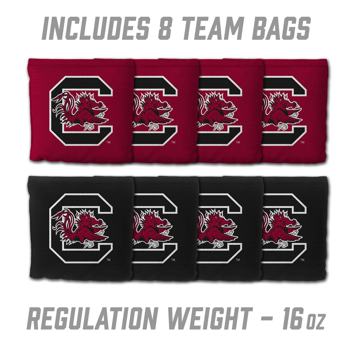 NCAA S Carolina Gamecocks 2' x 3' MDF Cornhole Set