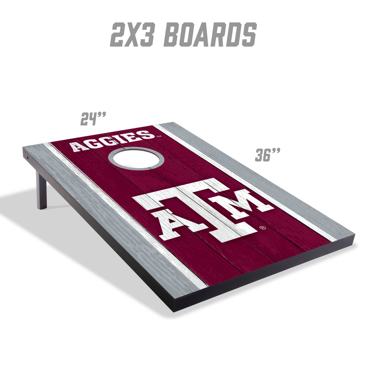 NCAA Texas A&M Aggies 2' x 3' MDF Cornhole Set