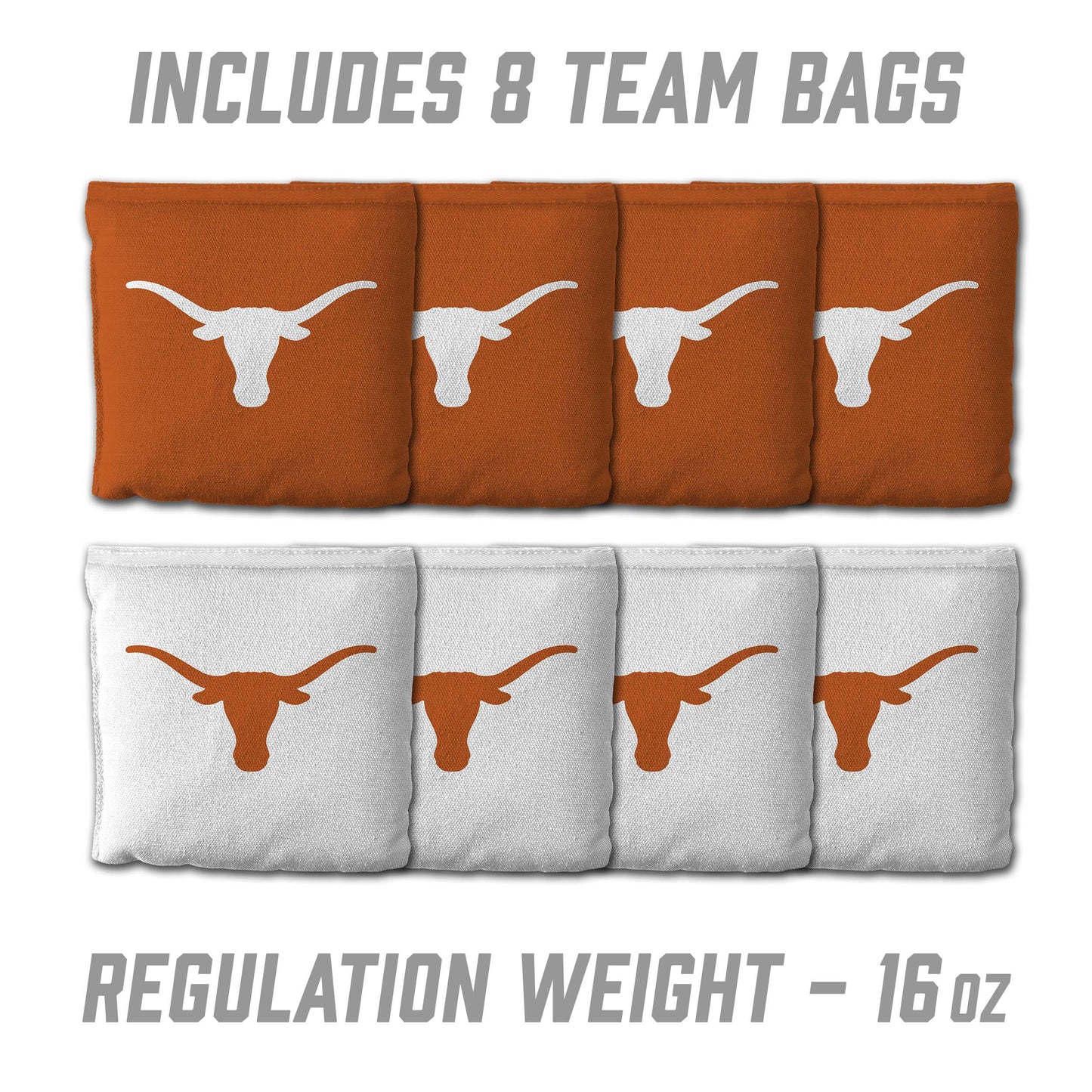 NCAA Texas Longhorns 2' x 3' MDF Cornhole Set
