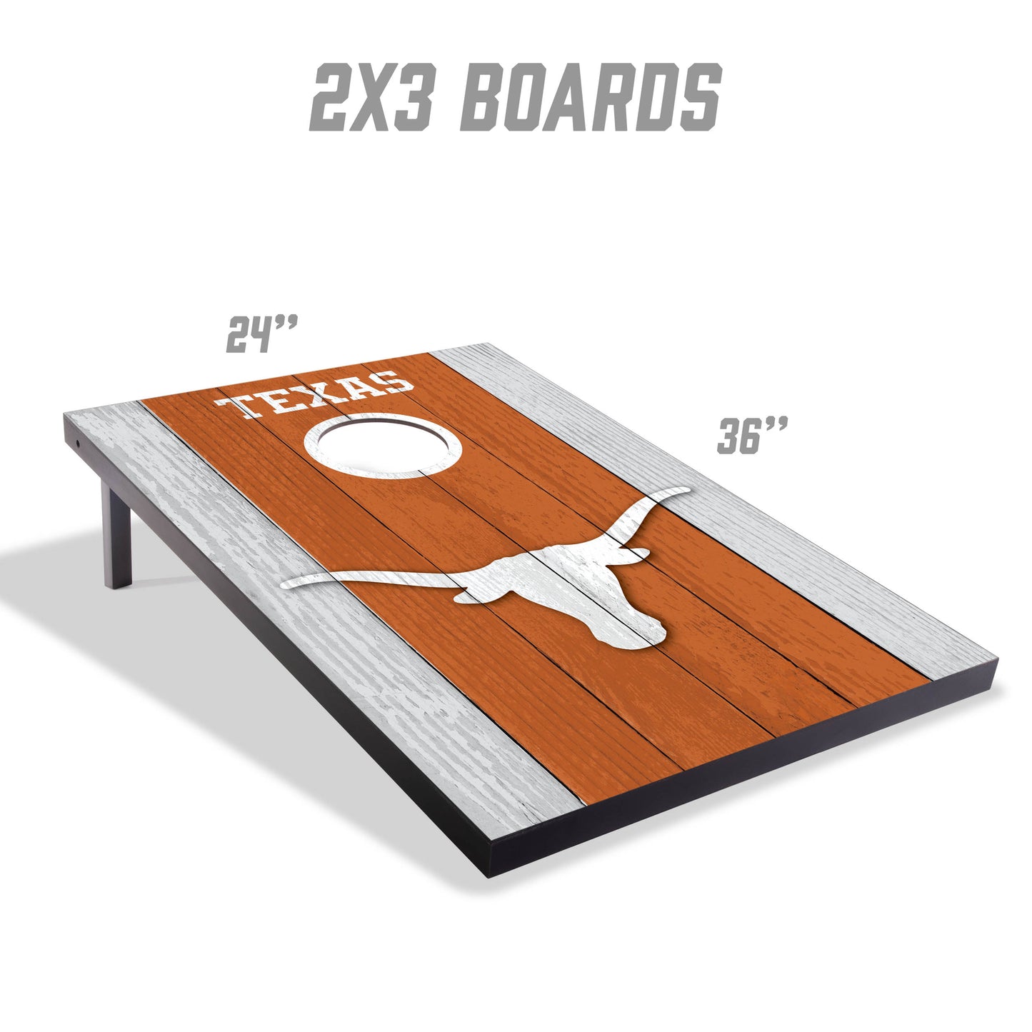 NCAA Texas Longhorns 2' x 3' MDF Cornhole Set