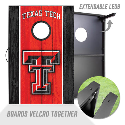 NCAA Texas Tech Red Raiders 2' x 3' MDF Cornhole Set
