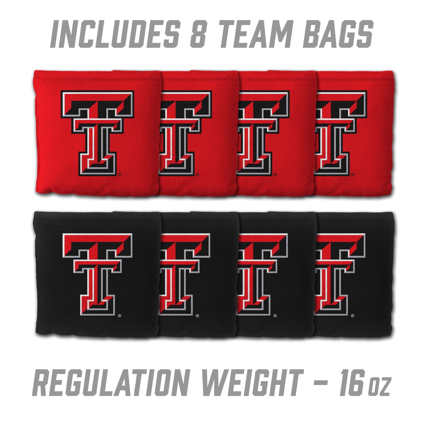 NCAA Texas Tech Red Raiders 2' x 3' MDF Cornhole Set