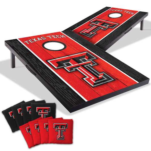 NCAA Texas Tech Red Raiders 2' x 3' MDF Cornhole Set