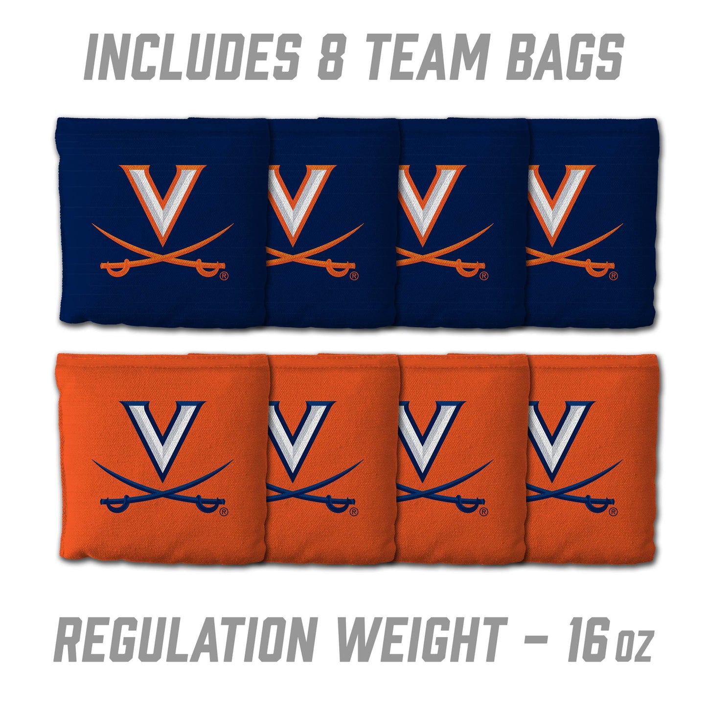 NCAA W Virginia Mountaineers 2' x 3' MDF Cornhole Set