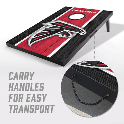 NFL Atlanta Falcons 2' x 3' MDF Cornhole Set