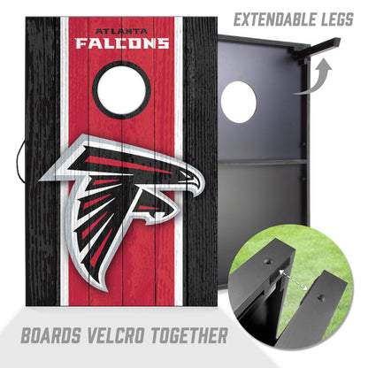 NFL Atlanta Falcons 2' x 3' MDF Cornhole Set