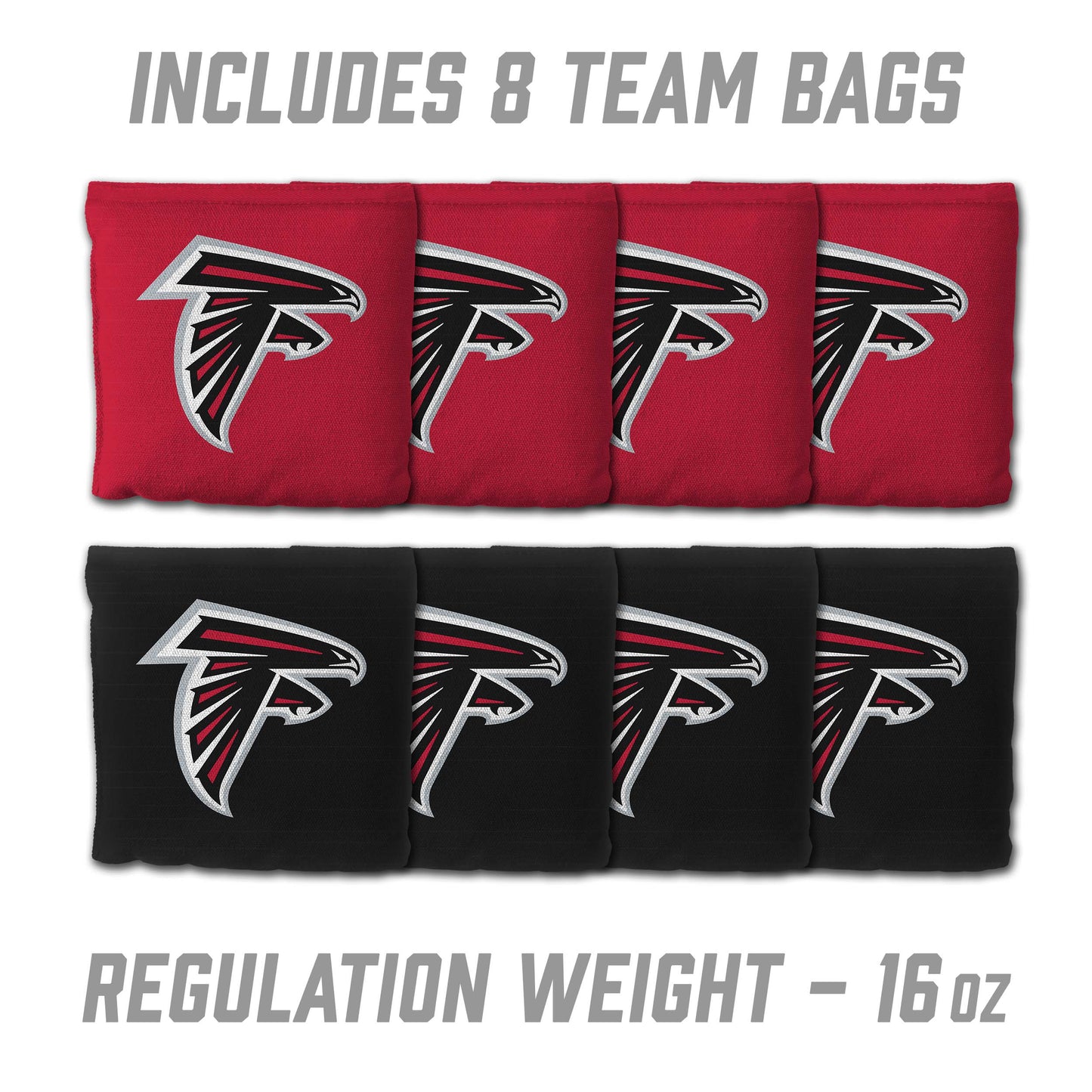 NFL Atlanta Falcons 2' x 3' MDF Cornhole Set