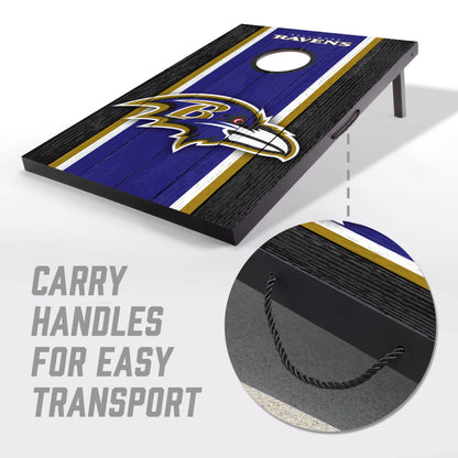 NFL Baltimore Ravens 2' x 3' MDF Cornhole Set