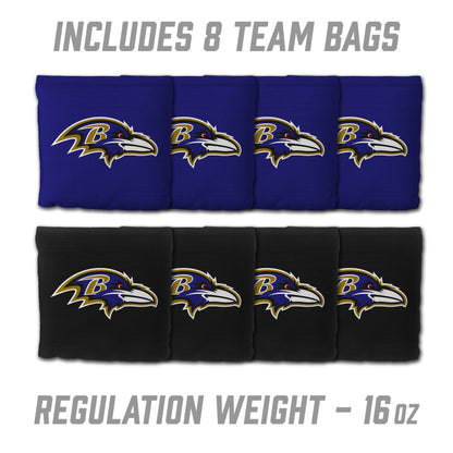 NFL Baltimore Ravens 2' x 3' MDF Cornhole Set