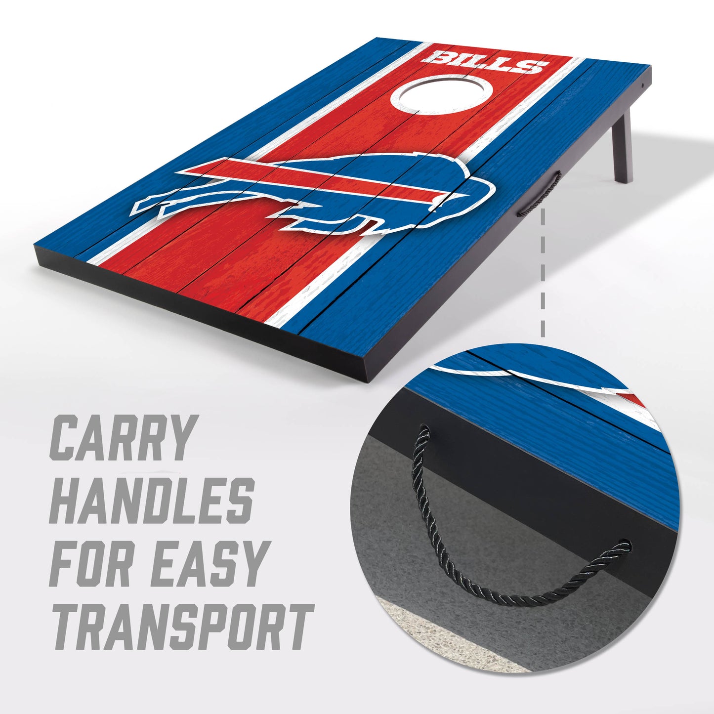 NFL Buffalo Bills 2' x 3' MDF Cornhole Set