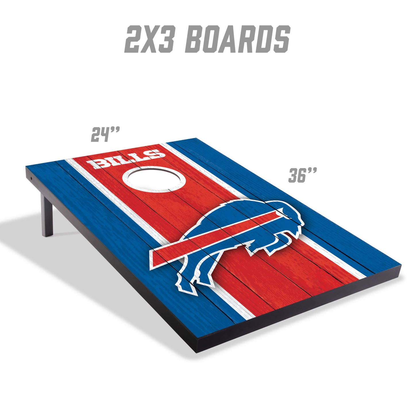 NFL Buffalo Bills 2' x 3' MDF Cornhole Set