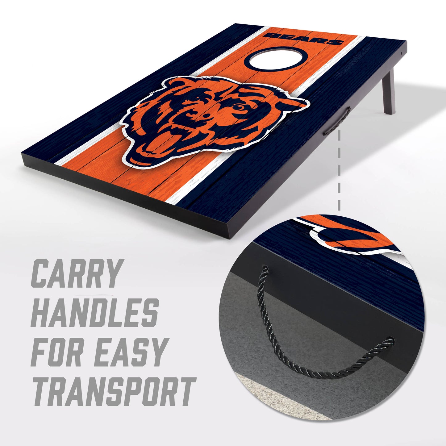 NFL Chicago Bears 2' x 3' MDF Cornhole Set