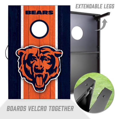 NFL Chicago Bears 2' x 3' MDF Cornhole Set
