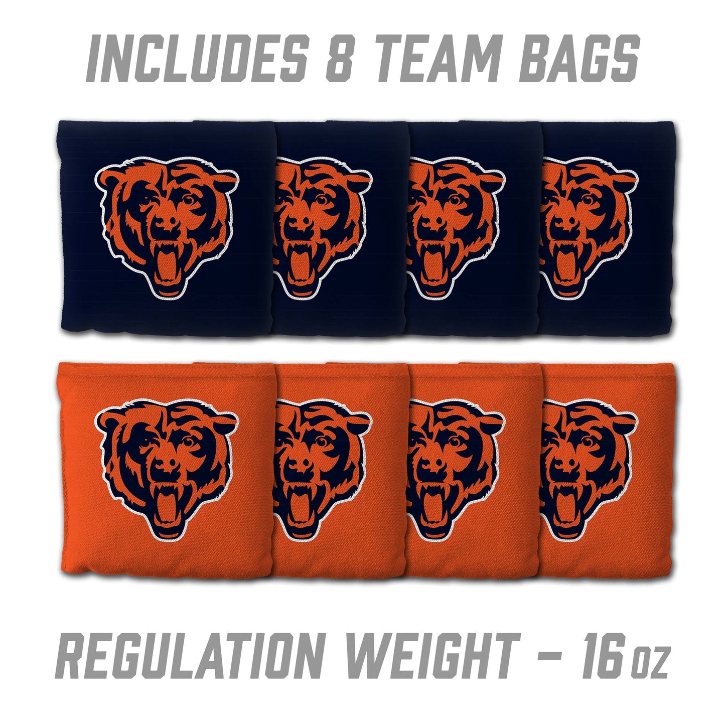 NFL Chicago Bears 2' x 3' MDF Cornhole Set
