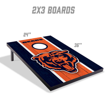 NFL Chicago Bears 2' x 3' MDF Cornhole Set