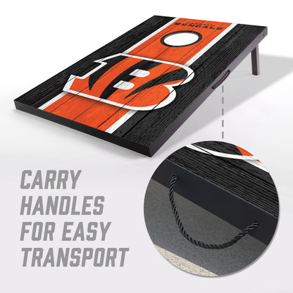 NFL Cincinnati Bengals 2' x 3' MDF Cornhole Set