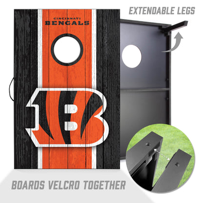 NFL Cincinnati Bengals 2' x 3' MDF Cornhole Set