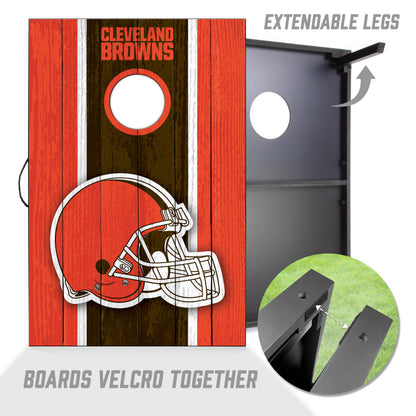 NFL Cleveland Browns 2' x 3' MDF Cornhole Set