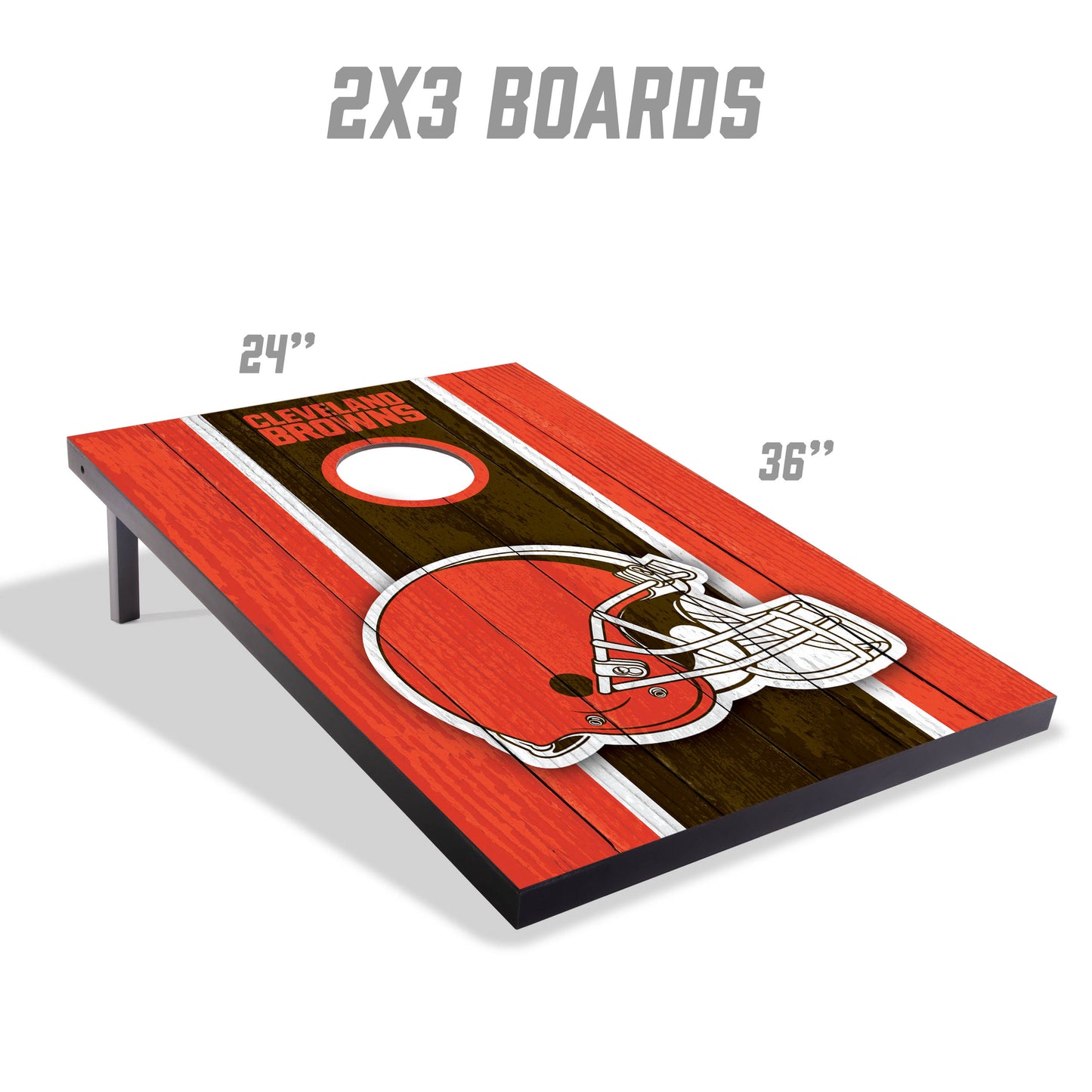 NFL Cleveland Browns 2' x 3' MDF Cornhole Set