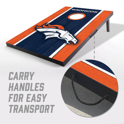 NFL Denver Broncos 2' x 3' MDF Cornhole Set