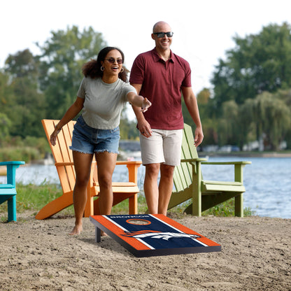 NFL Denver Broncos 2' x 3' MDF Cornhole Set