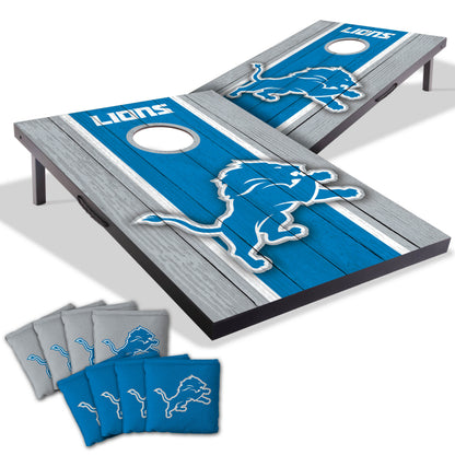 NFL Detroit Lions 2' x 3' MDF Cornhole Set