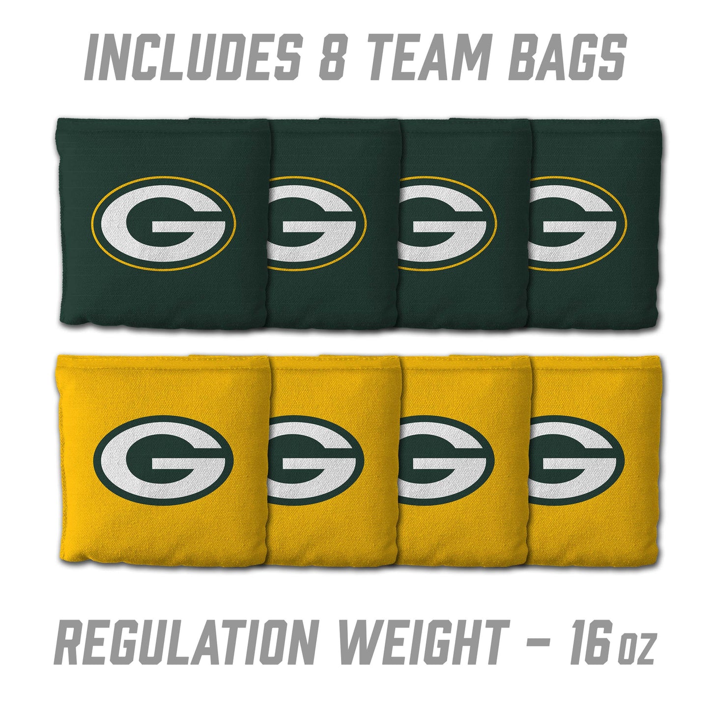 NFL Green Bay Packers 2' x 3' MDF Cornhole Set