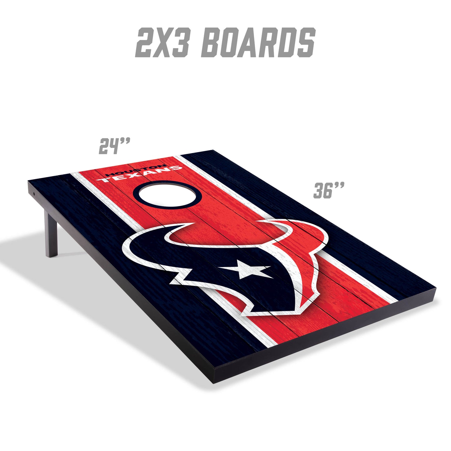 NFL Houston Texans 2' x 3' MDF Cornhole Set
