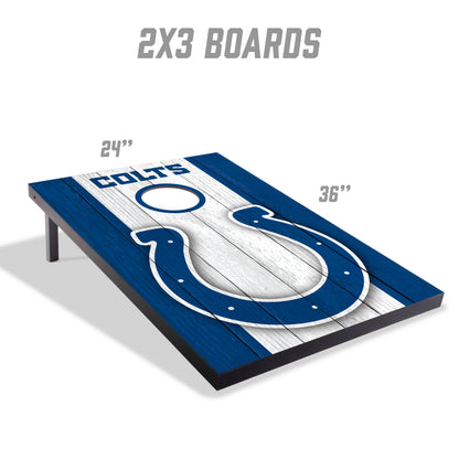 NFL Indianapolis Colts 2' x 3' MDF Cornhole Set