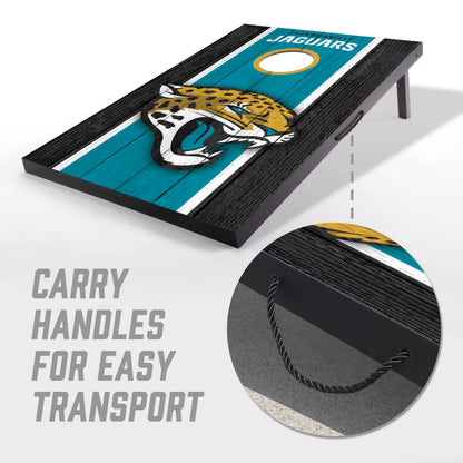 NFL Jacksonville Jaguars 2' x 3' MDF Cornhole Set