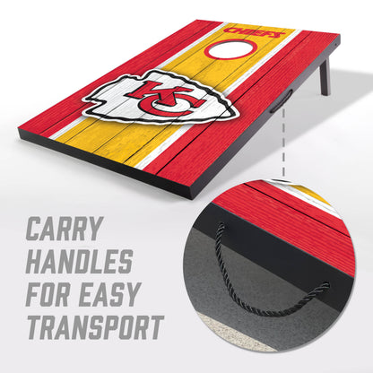 NFL Kansas City Chiefs 2' x 3' MDF Cornhole Set