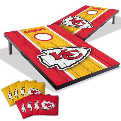 NFL Kansas City Chiefs 2' x 3' MDF Cornhole Set