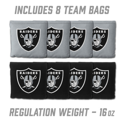 NFL Las Vegas Raiders 2' x 3' MDF Cornhole Set