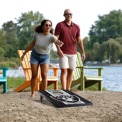 NFL Las Vegas Raiders 2' x 3' MDF Cornhole Set
