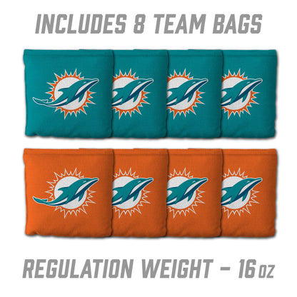 NFL Miami Dolphins 2' x 3' MDF Cornhole Set