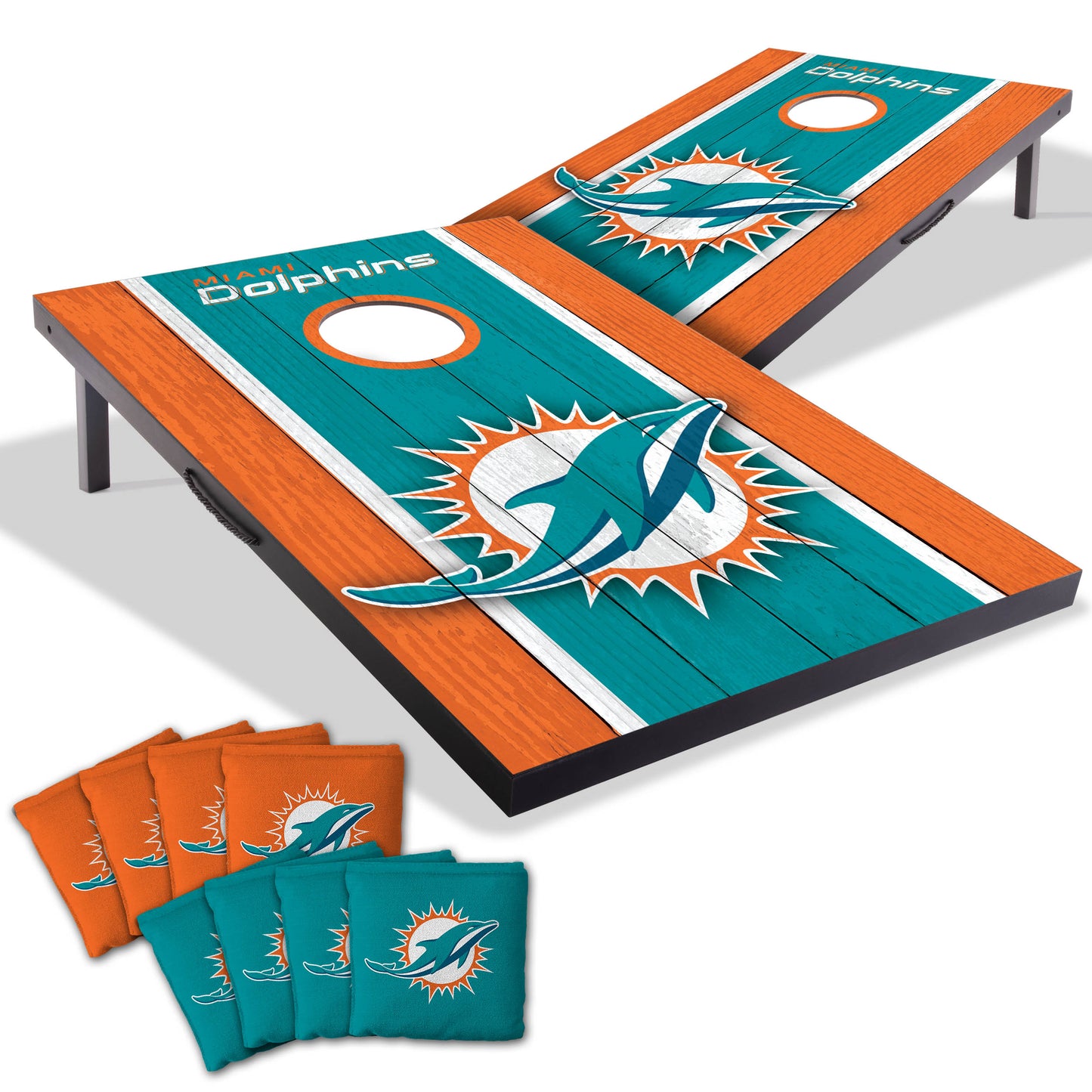NFL Miami Dolphins 2' x 3' MDF Cornhole Set