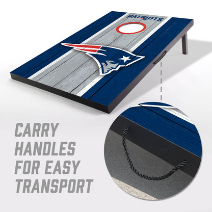 NFL New England Patriots 2' x 3' MDF Cornhole Set