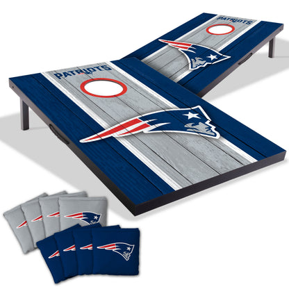 NFL New England Patriots 2' x 3' MDF Cornhole Set