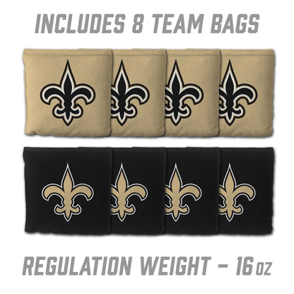 NFL New Orleans Saints 2' x 3' MDF Cornhole Set