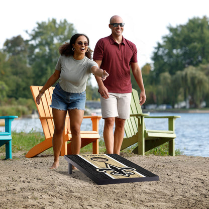 NFL New Orleans Saints 2' x 3' MDF Cornhole Set